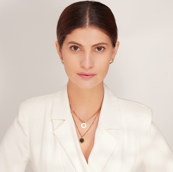 Lovely Layered Numeral Pendants  Necklace - Picture 6 of 6